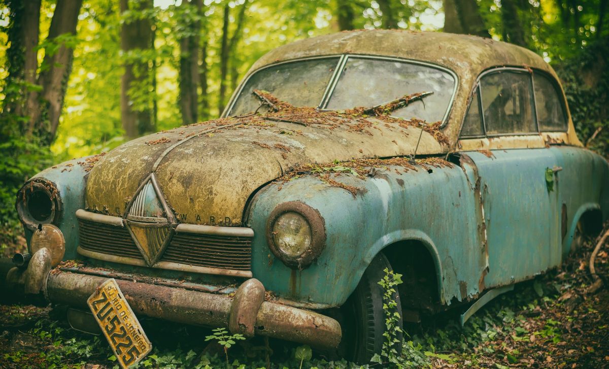 Knife guide: rust film